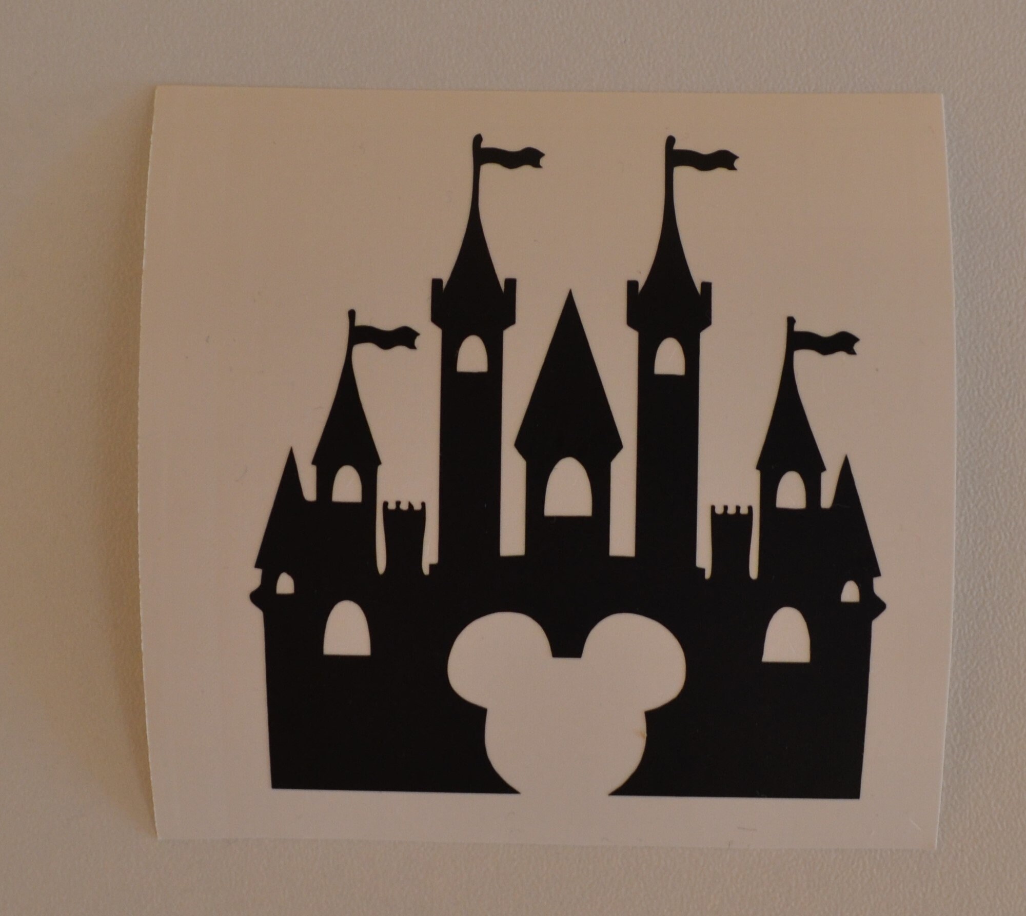 Disney Castle Decal Disney Decal Disney Magic Band Castle | Etsy