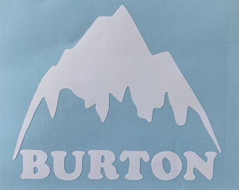 BURTON 看板 Vtg Burton Snowboard Custom 148 Lady Ninja Sword Blue White Anime