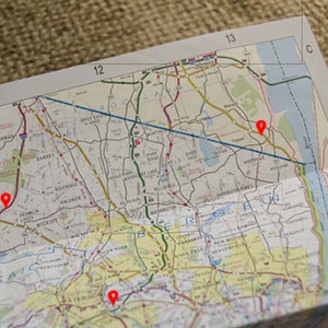 Set of 20 Map Marker Decals/stickers, Traveling Markers, Hiking Decals ...