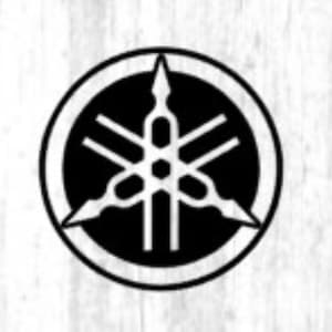 Yamaha Circle Logo Vinyl Decal – Car Window & Bumper Sticker