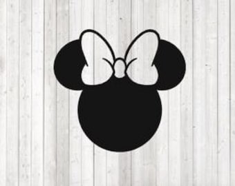 Set of 12 SMALL Minnie Mouse Vinyl Decals (1''-2.5") – Cute Stickers for Party Cups, Balloons & Favors