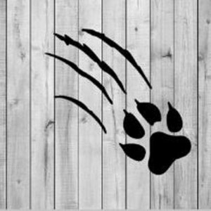 Animal Claw Nail Scratch Decals, Claw Vinyl Decals, Animal Claw Decals