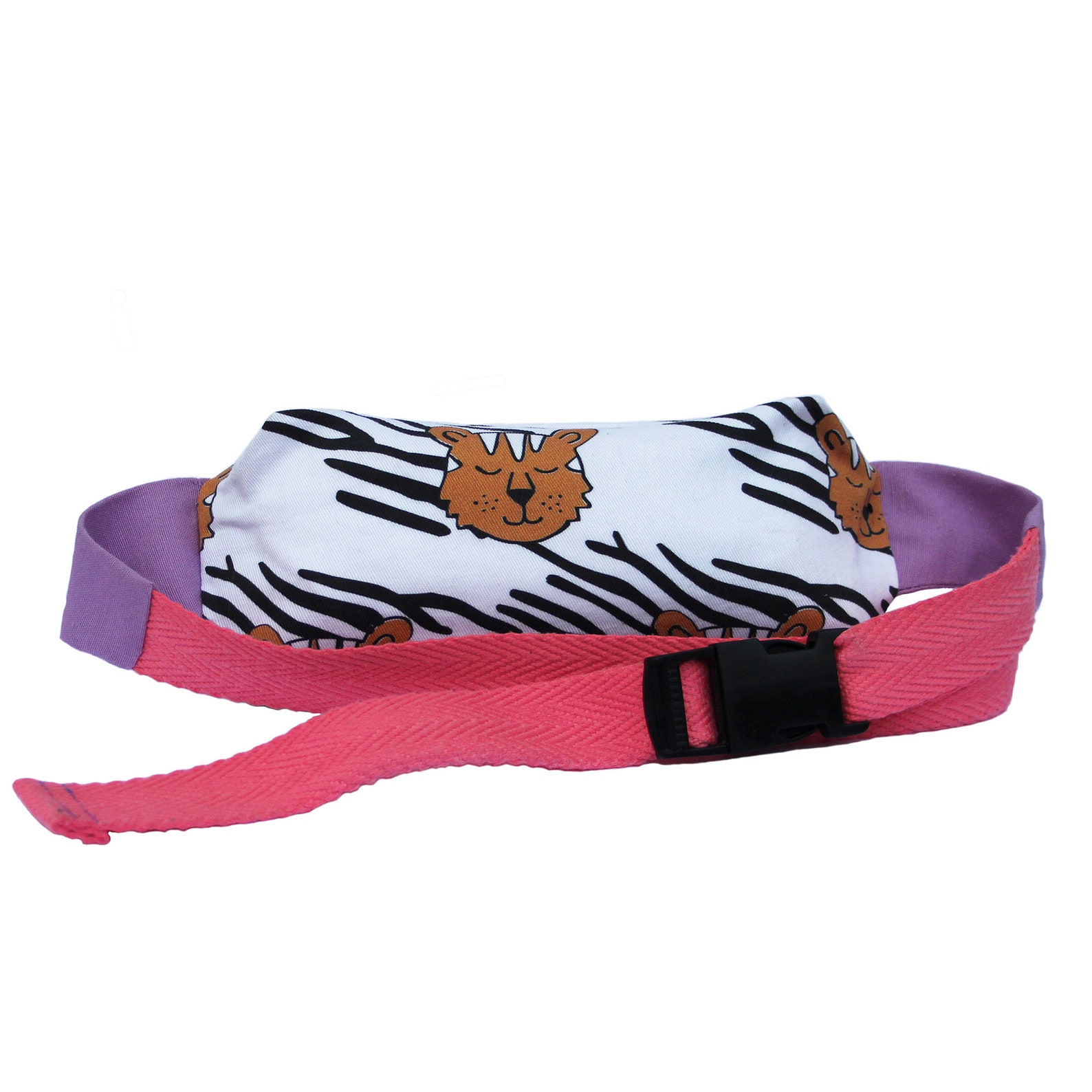 Kids Fanny Pack With Tiger Print, Handmade Pouch Waist Bag for Kids ...