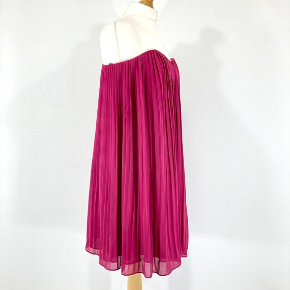 strapless open back dress FRENCH CONNECTION Courtney Pleated Dress – DGFOutlet main image 0