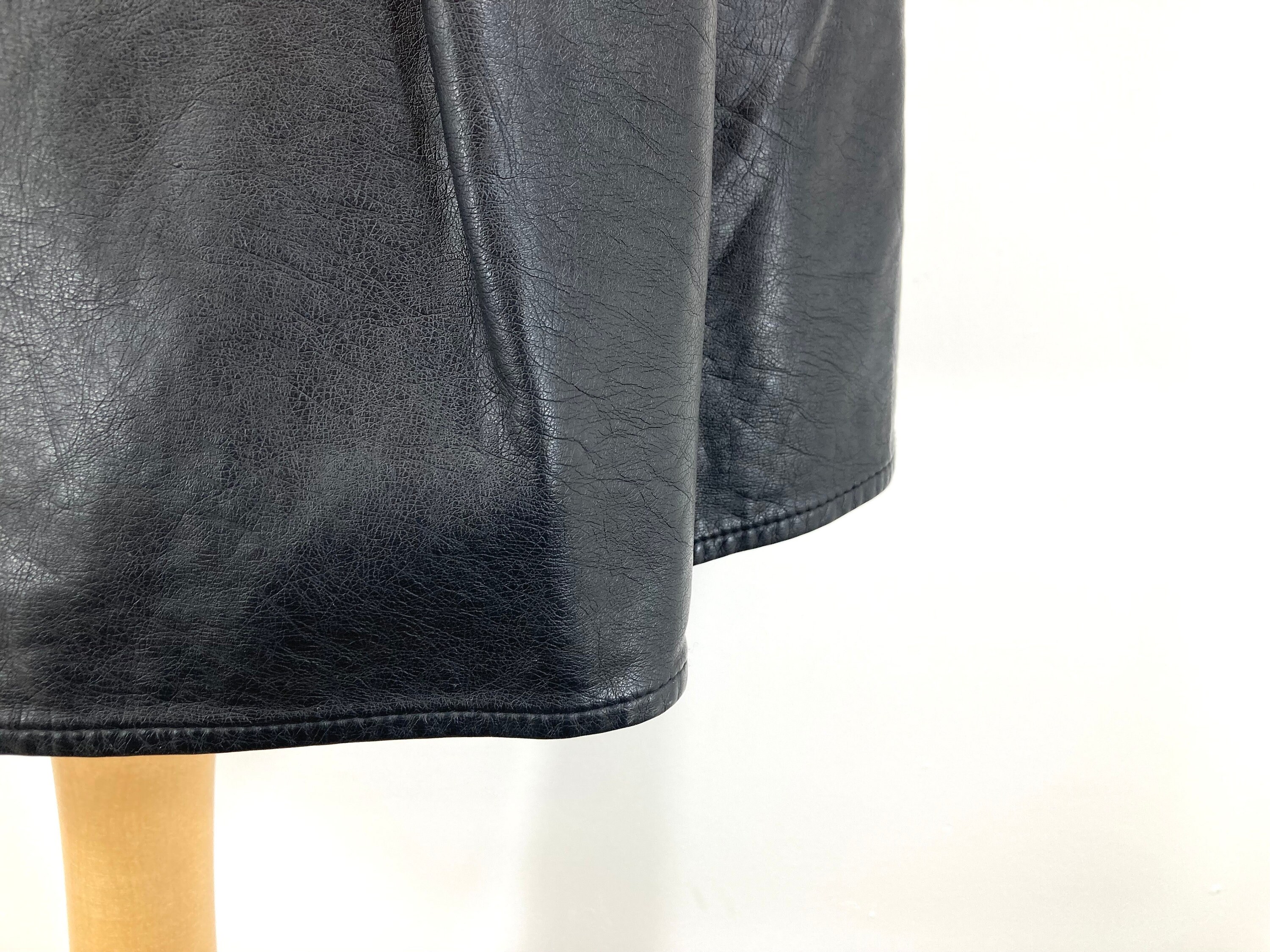 Faux Leather Dress / Topshop / Black / Modern Vintage / Size UK 6 - Etsy Faux Leather Dress / Topshop / Black / Modern Vintage / Size UK 6 - Etsy