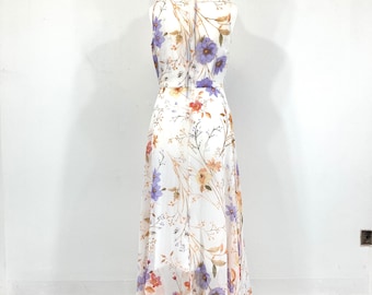 black long sleeve velvet maxi dress Aurora Velvet Maxi Dress — Black Floral