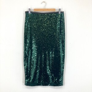Green Sequined Maxi Skirt Dorothy Perkins Green Modern