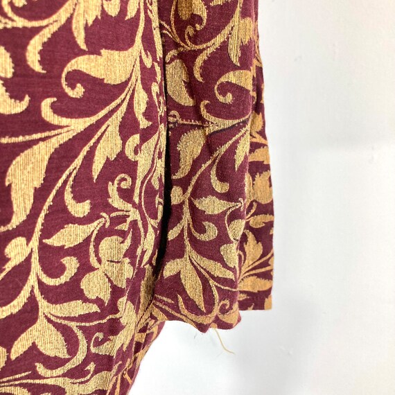 Vintage Abstract Pattern Blouse / West and Webb /… - image 7