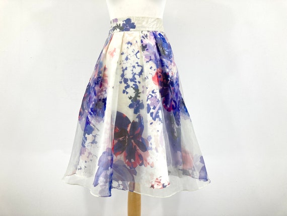 Floral skirt coast deals