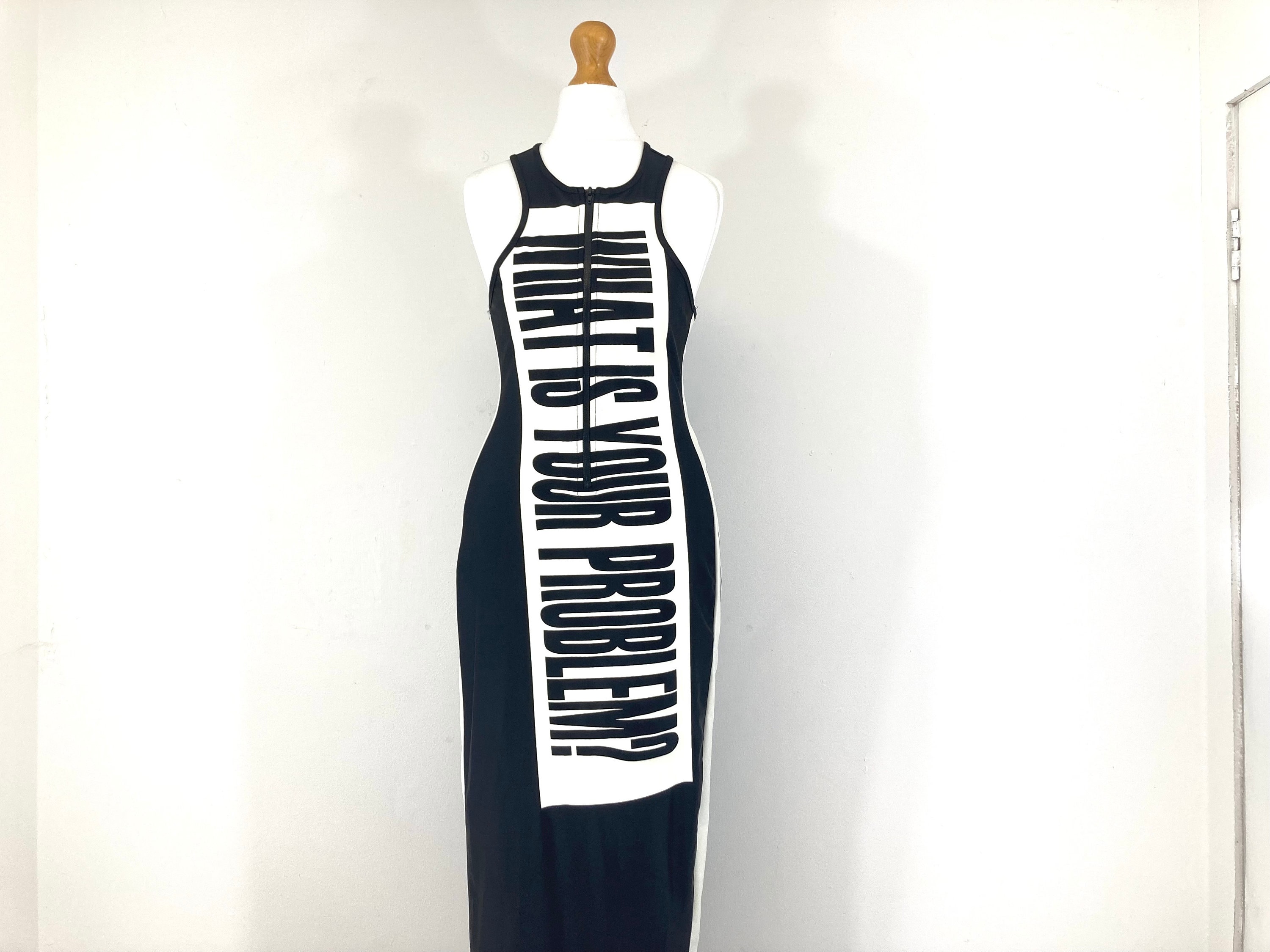 Black and White Dress H&m - Etsy