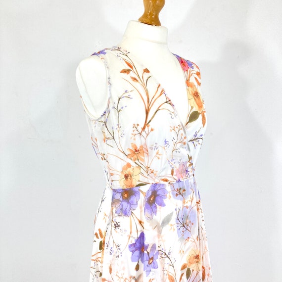 sachin and babi light blue dress Calvin Klein Floral Chiffon Dress: A 2025 Summer Essential for Elegant,  Breathable Style main image 1