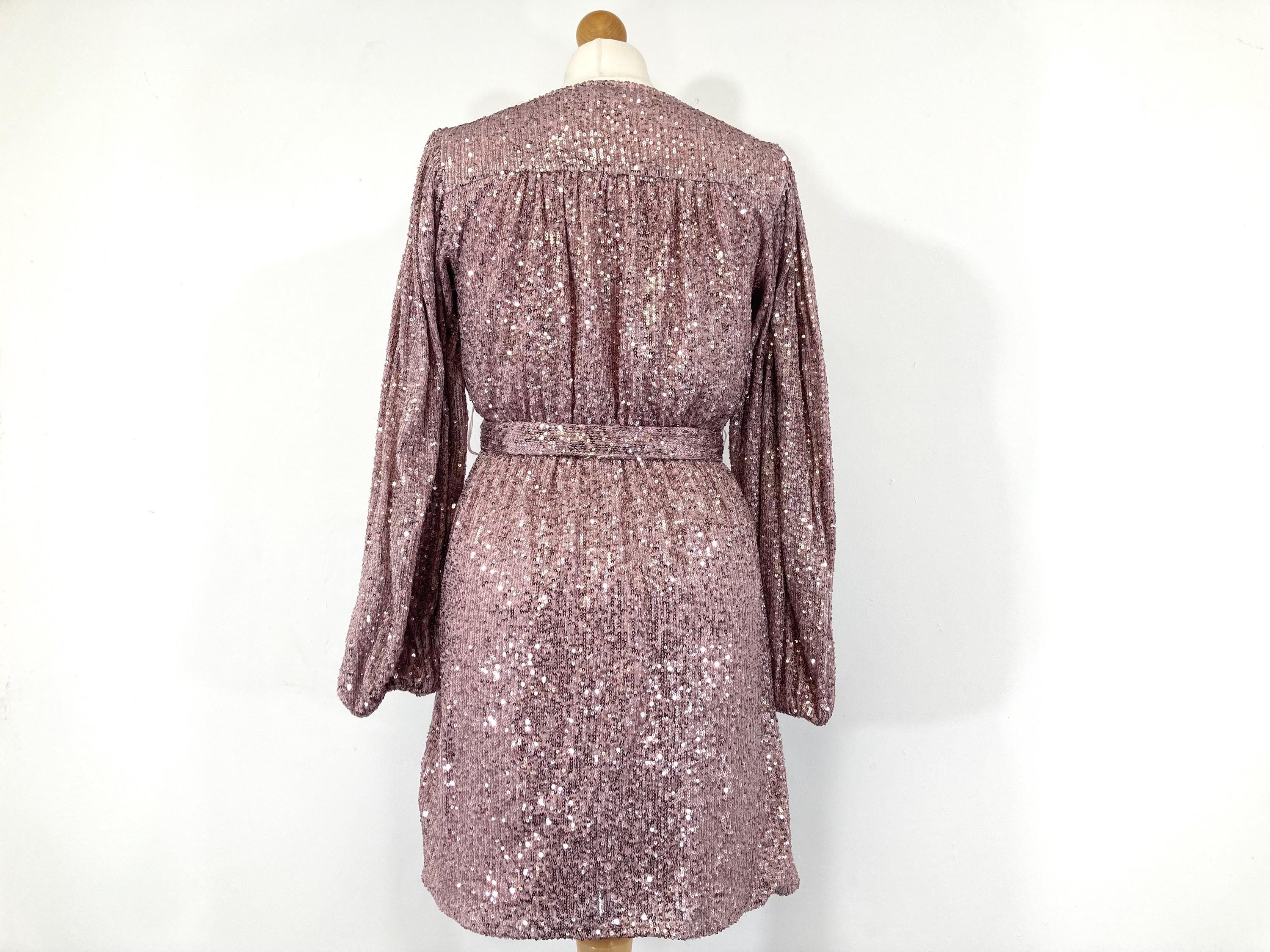 river island sequin dress pink Buy River Island Pink Mini Floral Print Sequin Halter Neck Dress from Next USA