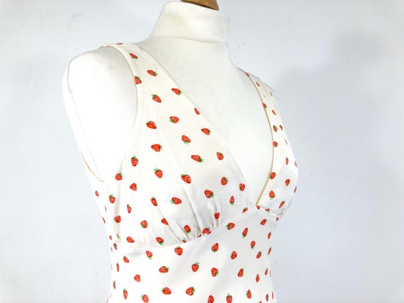 red and white dress zara ZARA Red White Floral Print Puff Sleeve Midi Maxi Poplin Dress size S 10  Summer