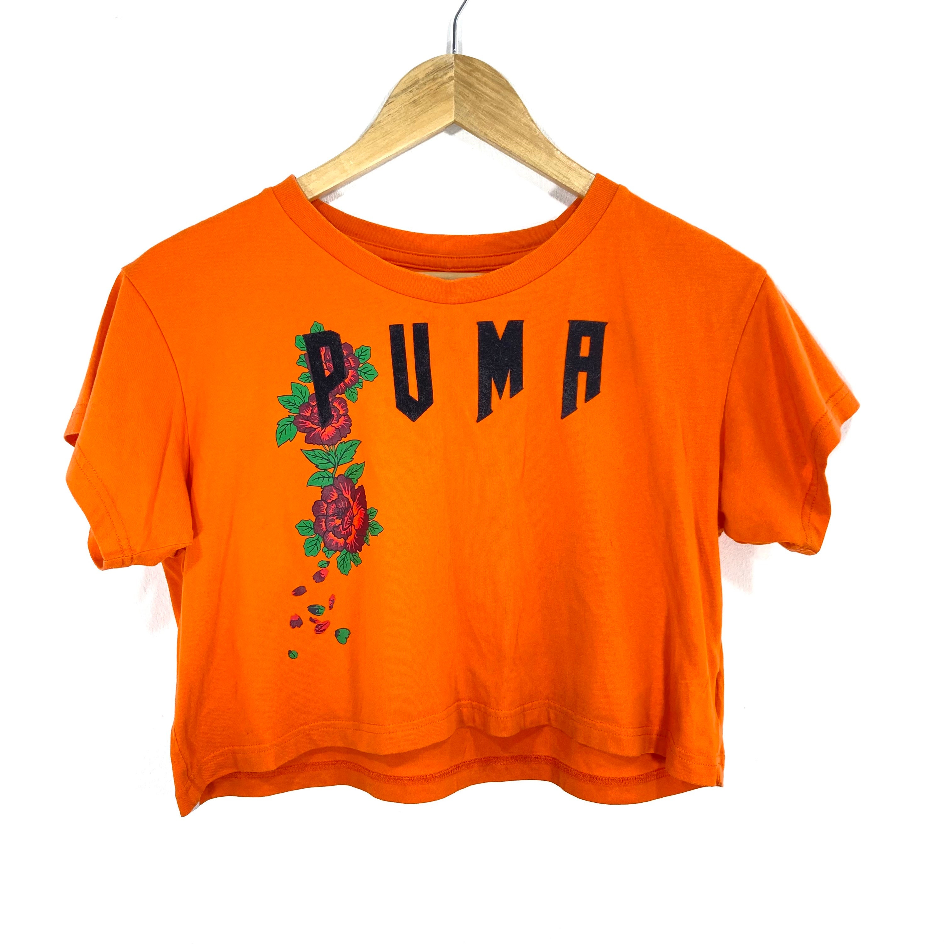 Puma womens baby crop tee hot sale