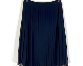 Vintage Paquette Too Blue Midi Skirt - Etsy