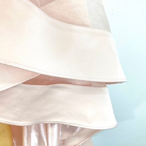 layered-fishtail-skirt-coast-pink-satin-modern-vintage-size