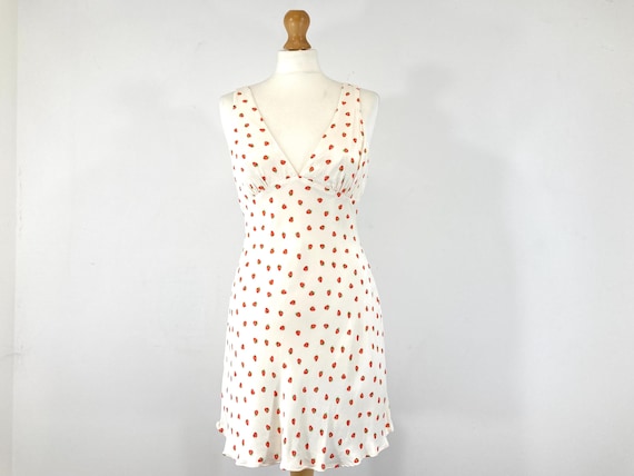 vintage red dress Dusty Pink Satin A-Line Valentine's Dress