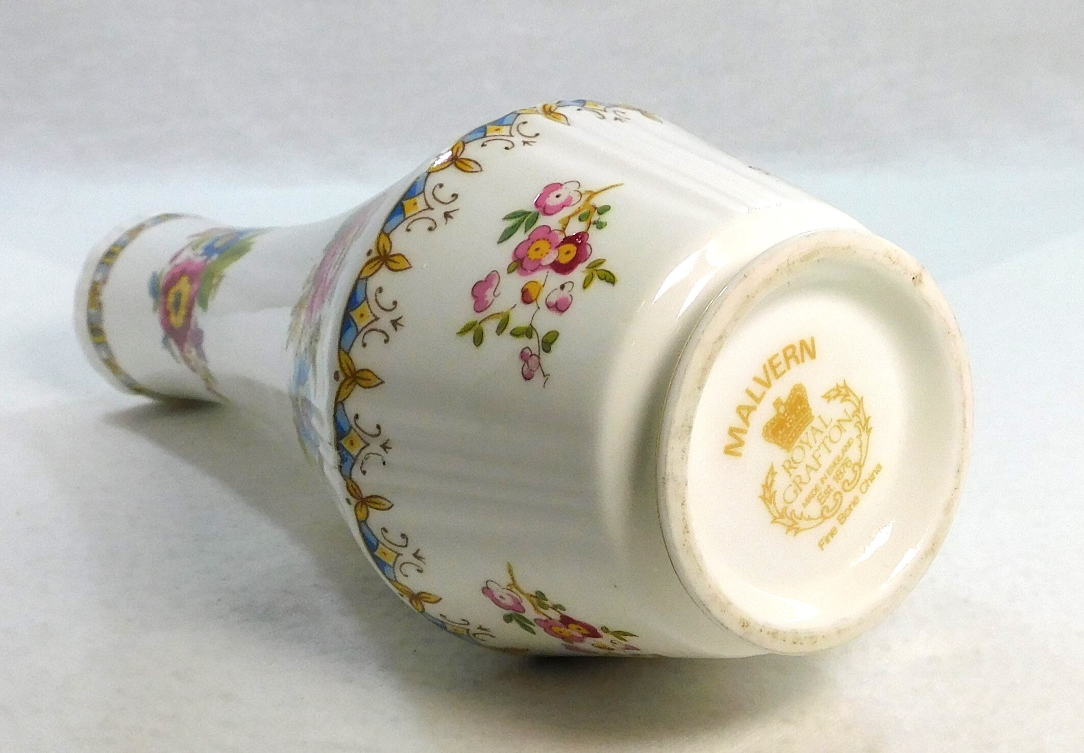 Vintage Royal Grafton England Fine Bone China Bud Vase