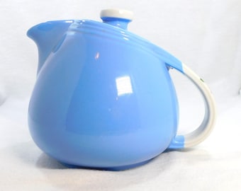 Halls Quality Kitchenware Rose Parade MCM Teapot: Small Inner Rim Chip