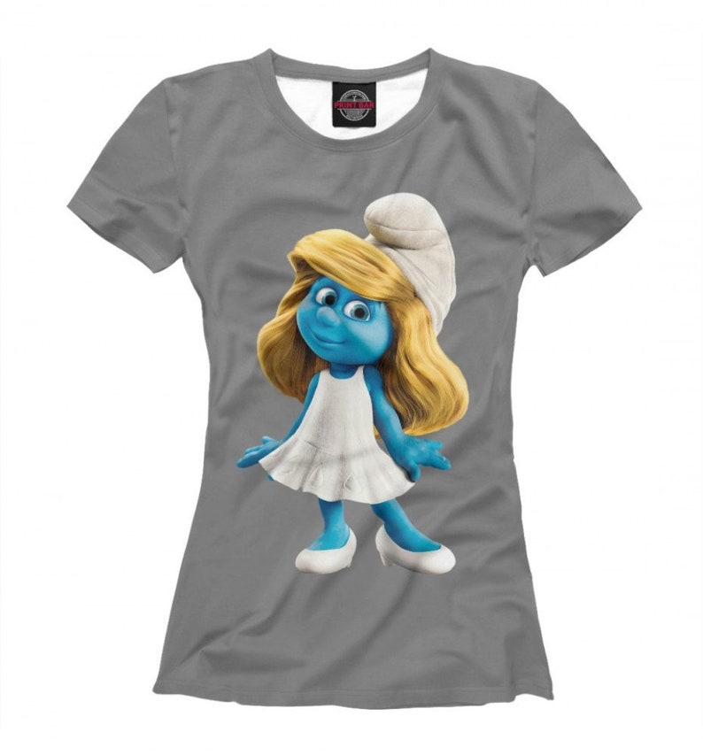 The Smurfs Smurfette T-Shirt Men's Women's All Sizes | Etsy