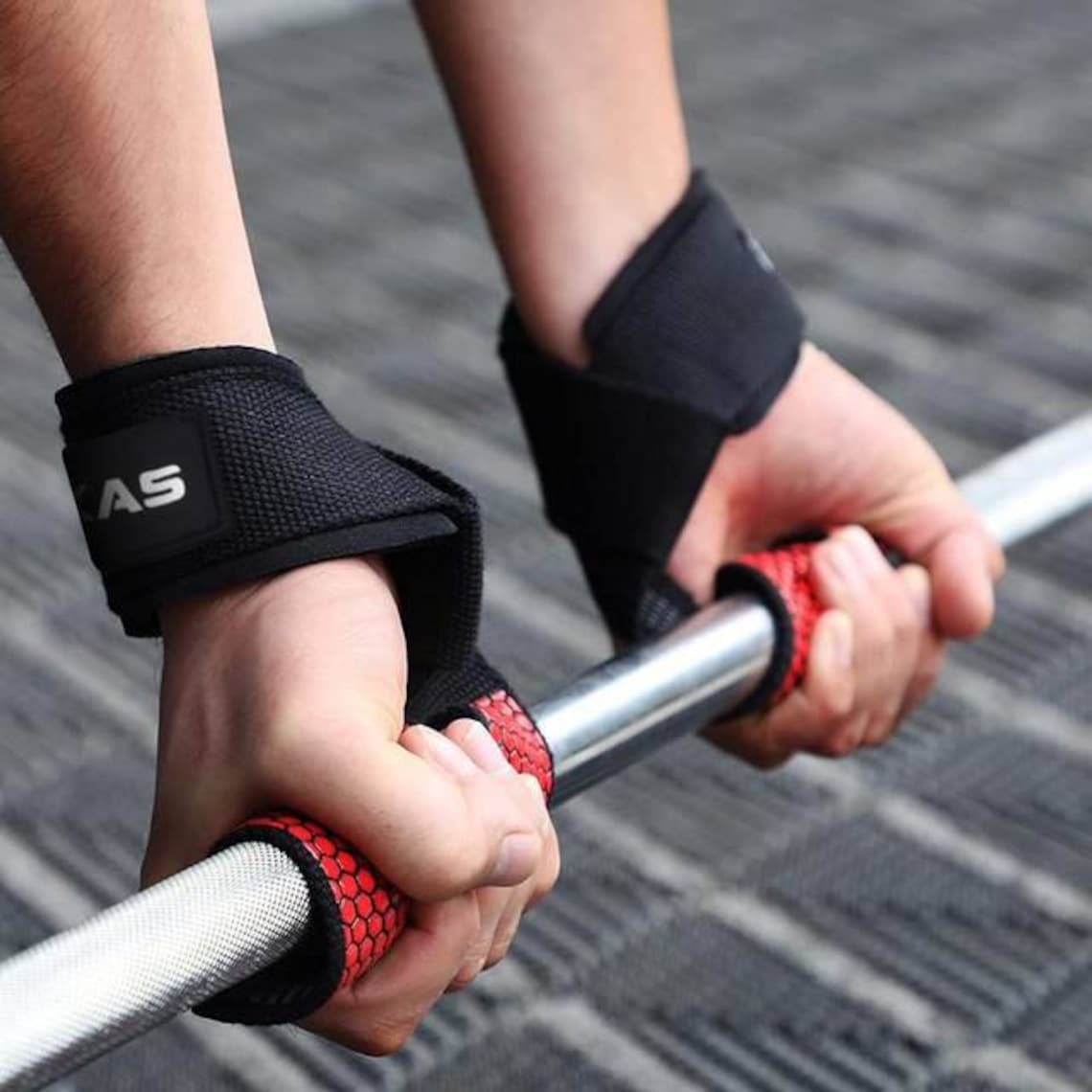 MKAS Weight lifting Wrist Straps Fitness Bodybuilding Training Etsy