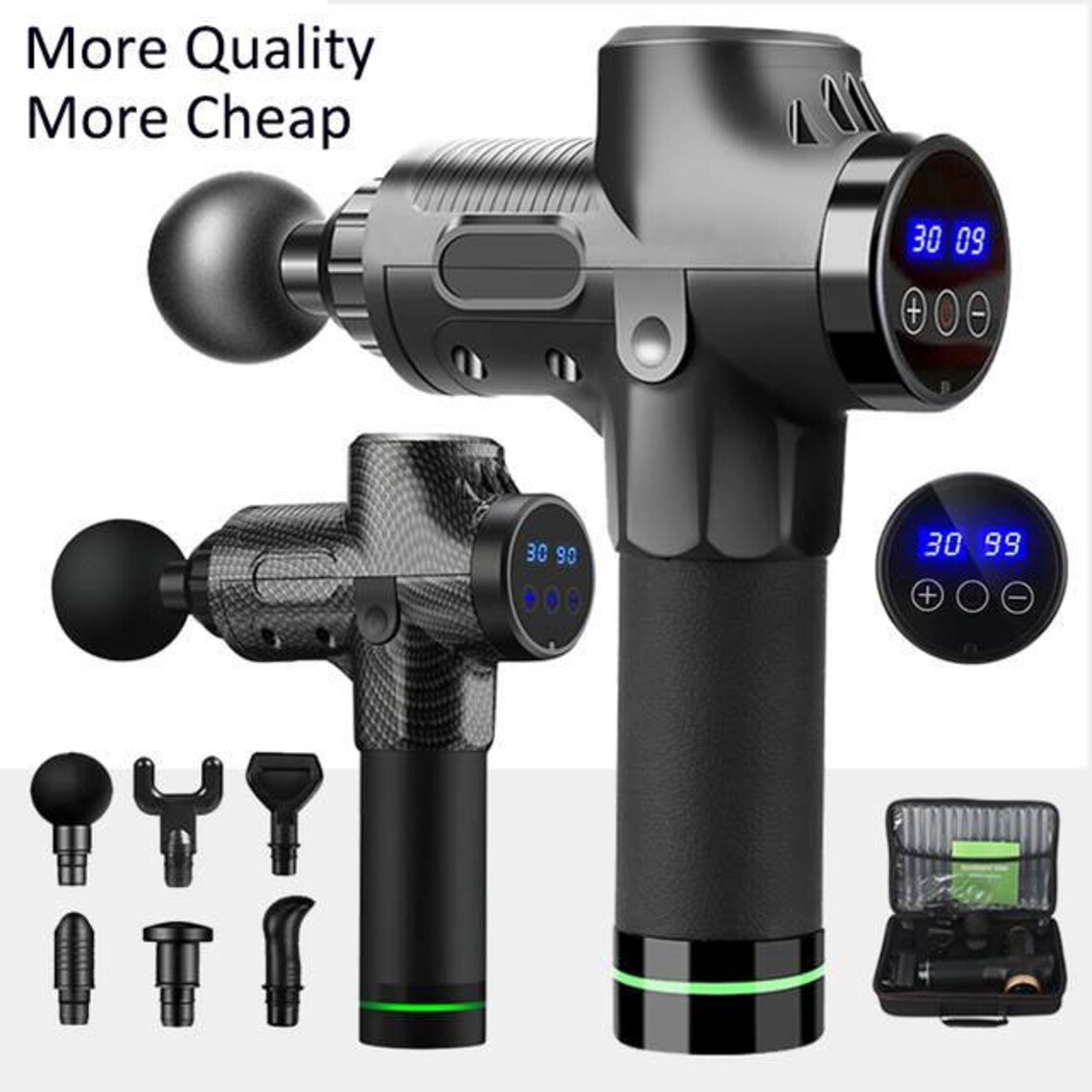 Massage Gun Fascia Gun Deep Muscle Relax Massage Electric Etsy