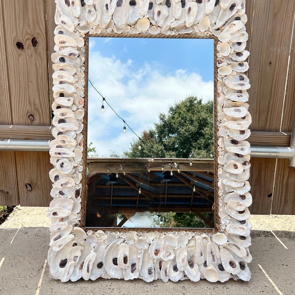 rectangle oyster mirror