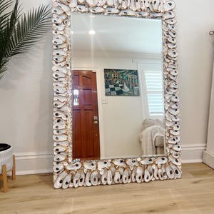 33x48 large oyster mirror