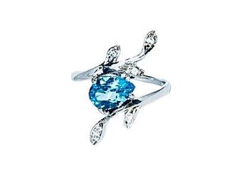 Natural topaz ring,Silver ring with topaz,Gift for her,Genuine topaz ring,Topaz jewellery.