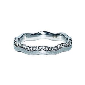 Sparkle wave ring,Wave silver CZ ring,Statement wave ring,Silver ring with CZ,Gift for her,Silver CZ  jewellery.