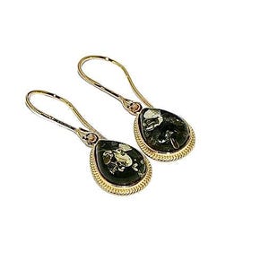 Natural amber earrings,Genuine amber earrings,Gold earrings with amber,Everyday amber earrings,Gift for her,Genuine Baltic amber.