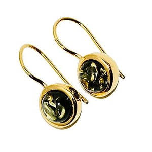Natürliche Bernstein Ohrringe,Gold Ohrringe mit Bernstein,Statement Bernstein Ohrringe,Geschenk für Sie,Echte Bernstein Ohrringe,Echter baltischer Bernstein.