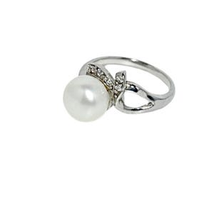 Natural pearl ring,Nest pearl ring,Silver ring with pearl,Genuine pearl ring,Gift for her,Pearl jewellery.