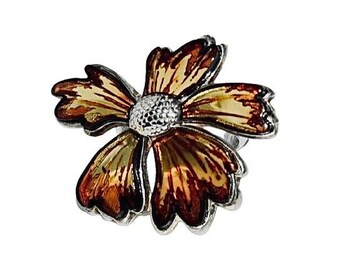 Bloemenring, zilveren ring met natuurlijke barnsteen, natuurlijke barnsteenring, unieke barnsteenring, cadeau voor haar, barnsteen sieraden, echte Baltische barnsteen.