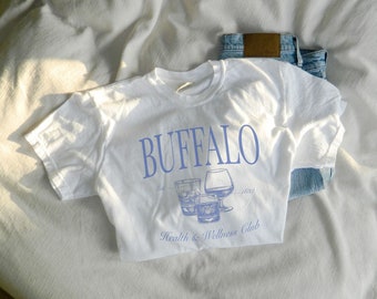 Buffalo Health and Wellness Club Tee, Buffalo NY Tee Shirt