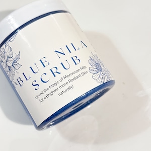 Moroccan blue Nila body scrub
