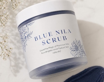 Exfoliante corporal Nila azul marroquí