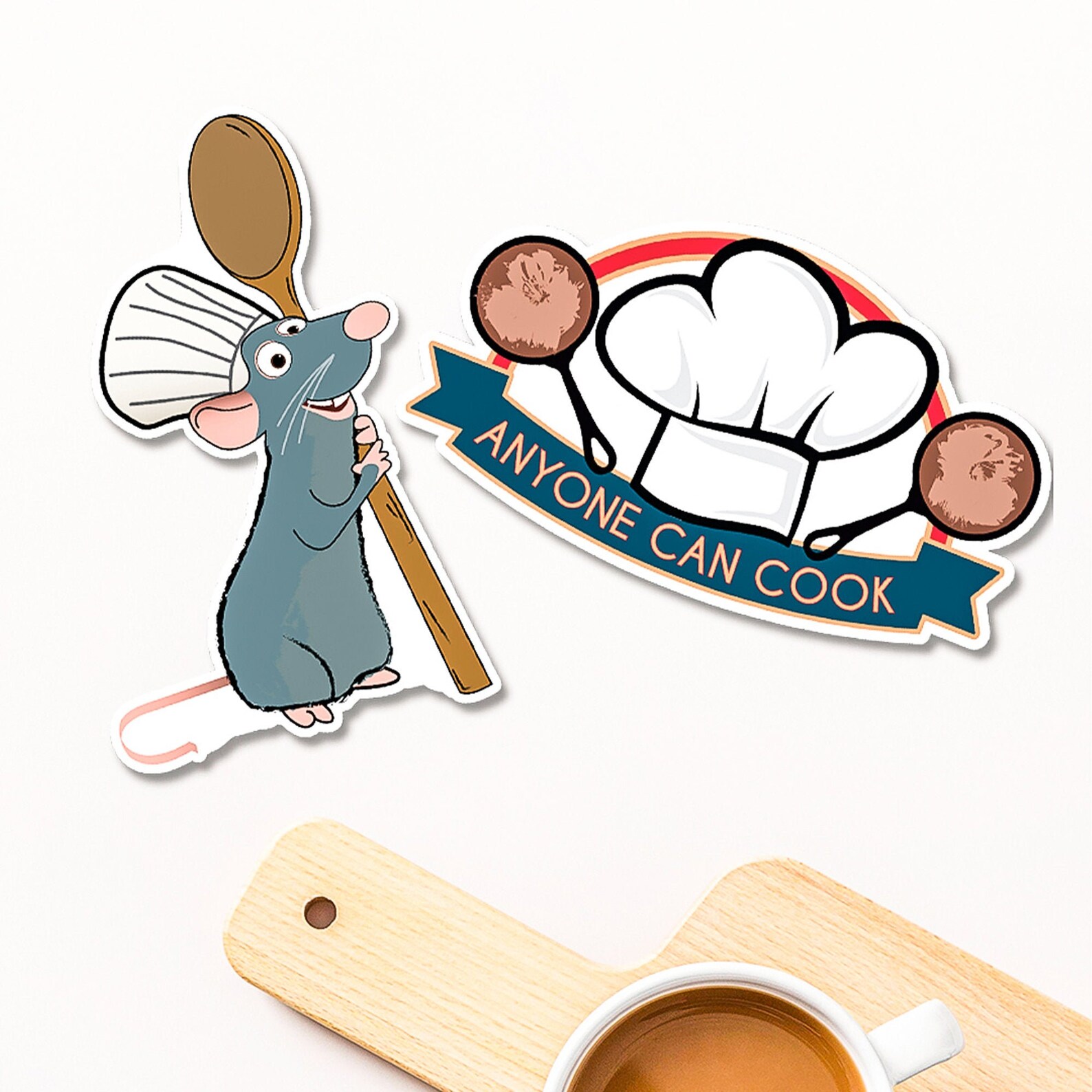 Ratatouille Inspired Stickers Ratatouille Inspired Sticker Etsy