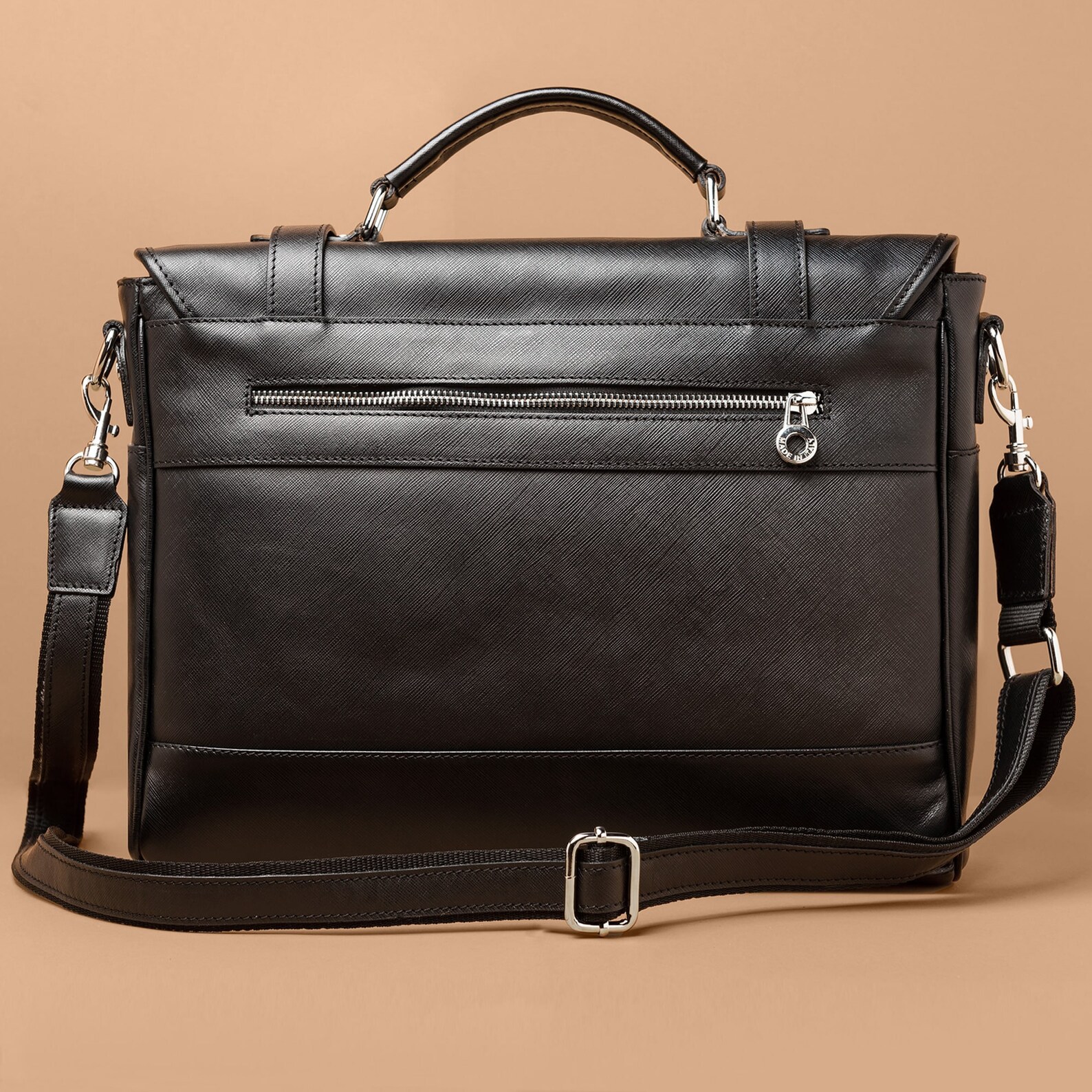 Men's Black Leather Satchel Leather Duffle Bag for Him Etsy