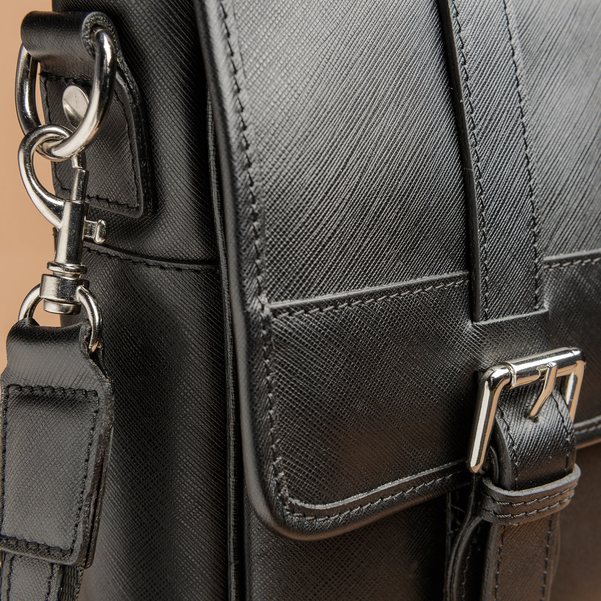 Men's Black Leather Satchel Leather Duffle Bag for Him Etsy