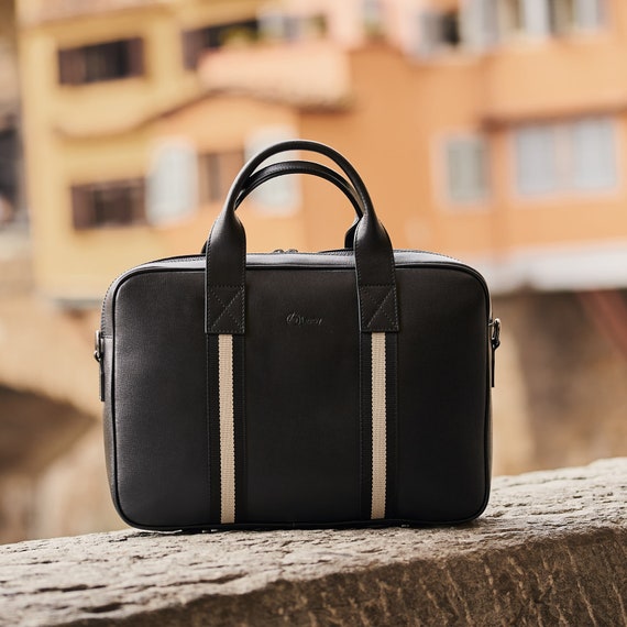 Dhariwal Genuine Leather Laptop Bag File Messenger Bag with Strap upto –  Dhariwal Bags