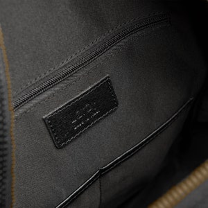 Men's Modern Leather Rucksack, Italian Leather Bookbag, Travel Rucksack, Genuine Leather Backpack, Business Briefcase for Him, Birthday Gift image 7