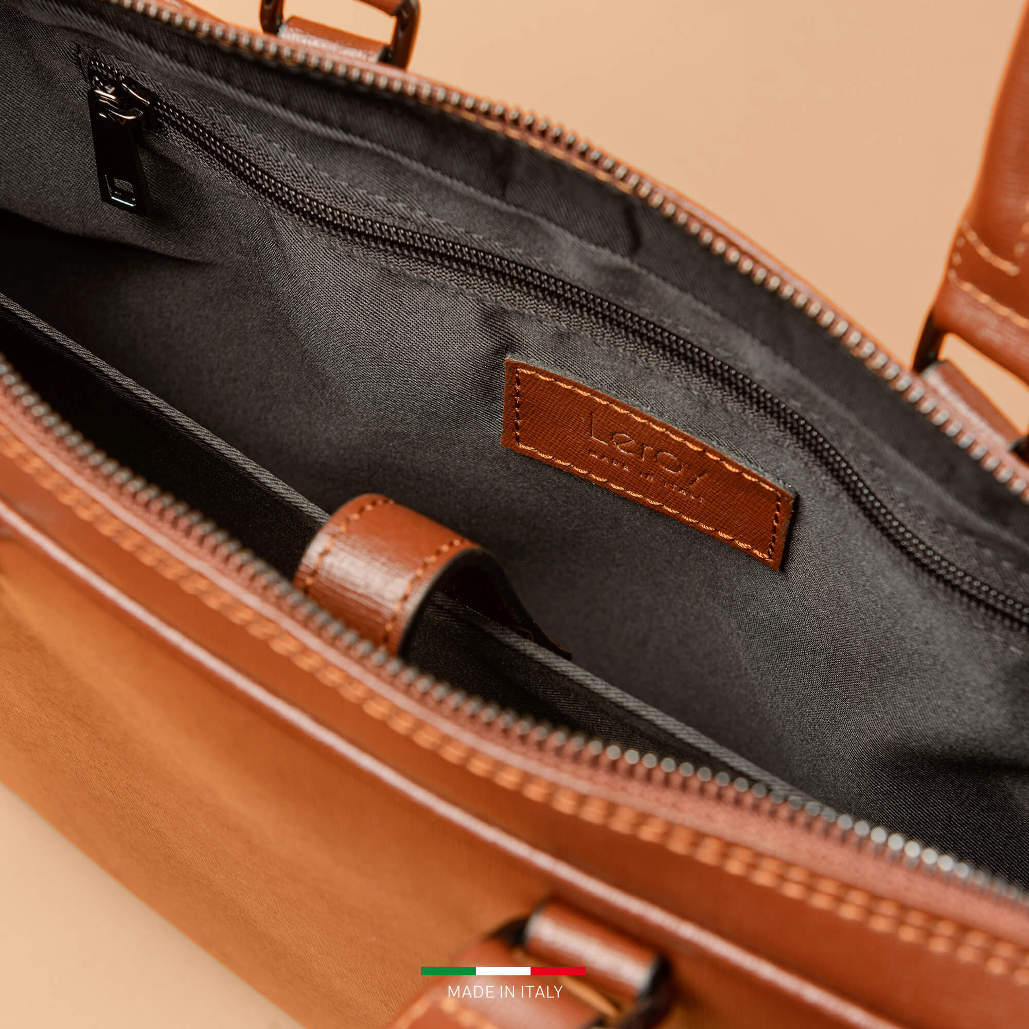 Ted baker stark leather document bag sale