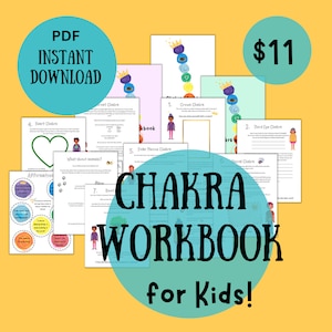 Printable Chakra Workbook for Kids