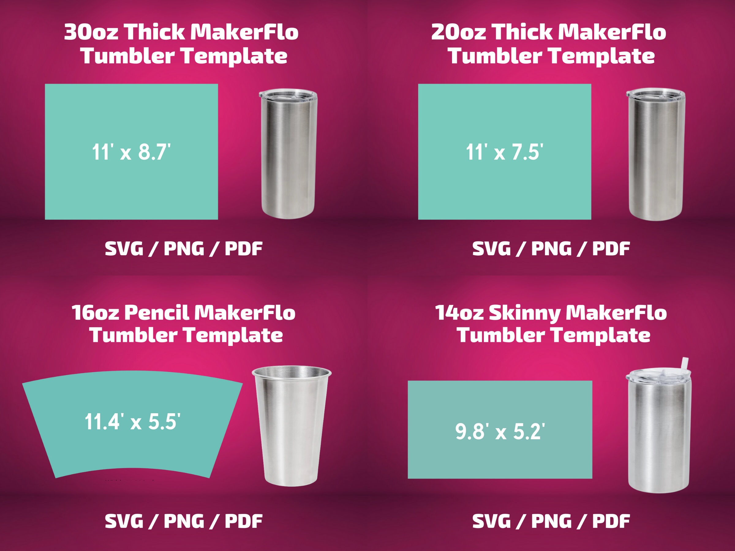 18 5 Oz Tumbler Template