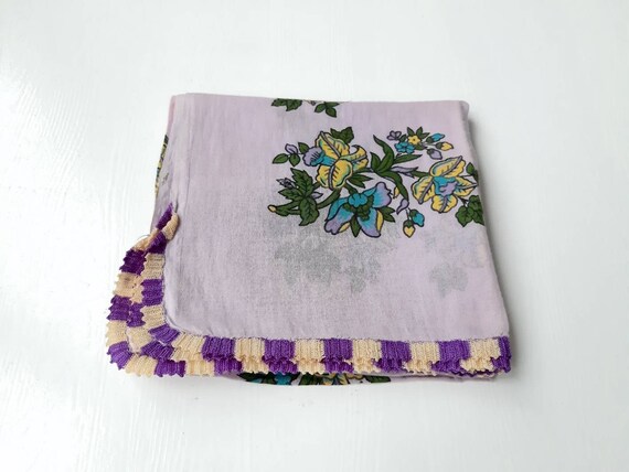 Organic Cotton Floral Scarf: Sustainable, Soft & … - image 2