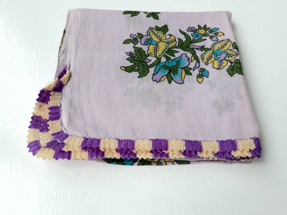 Organic Cotton Floral Scarf: Sustainable, Soft & … - image 3