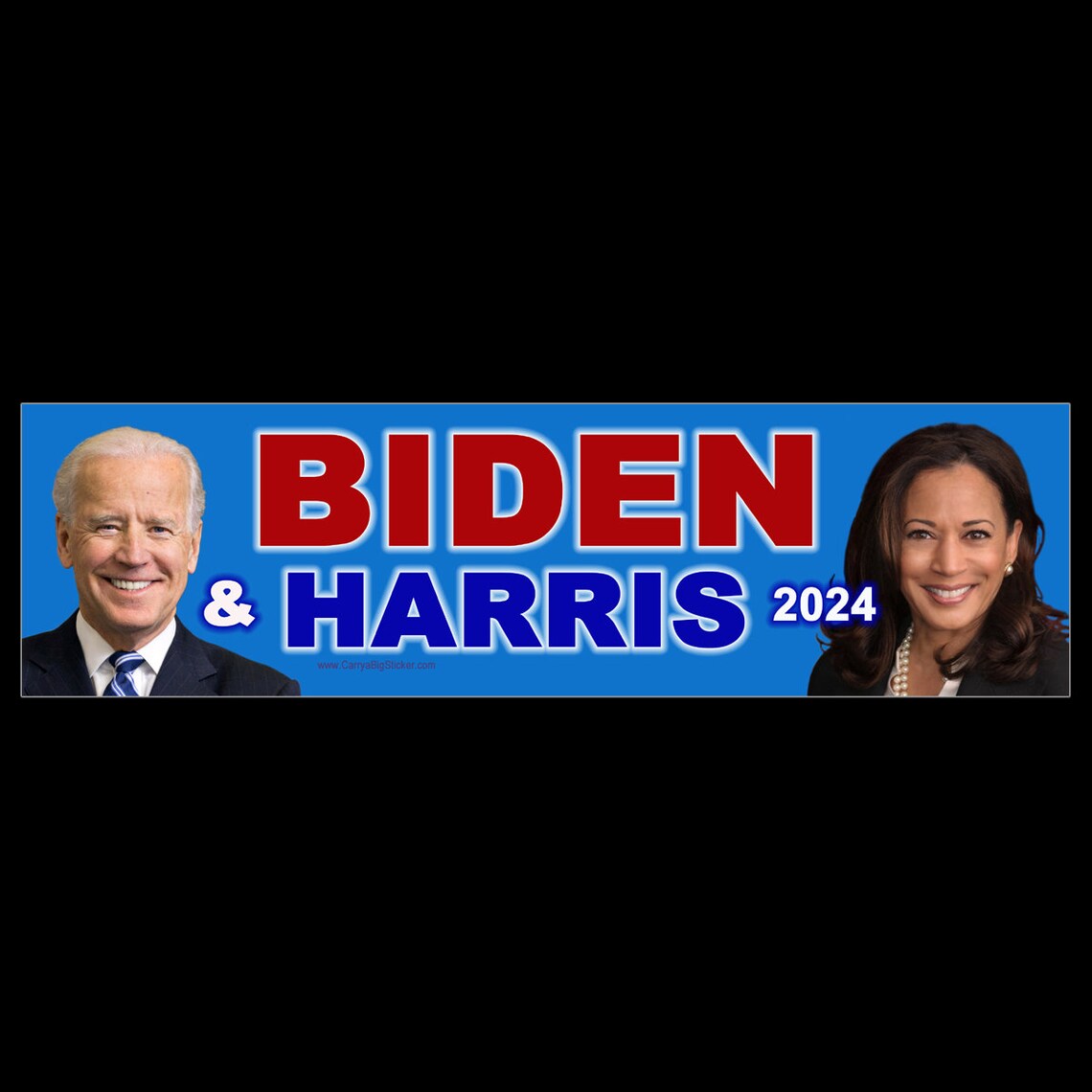 Biden and Harris 2024 BUMPER STICKER or 3 x Etsy