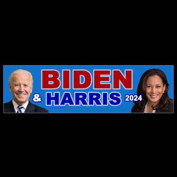 Biden Harris 2024 Bumper Sticker Etsy