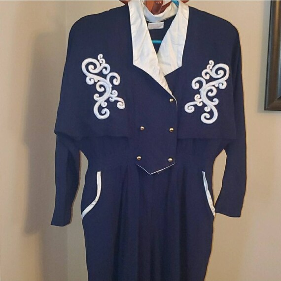 Vintage 80s Joseph Ribkoff Jumpsuit